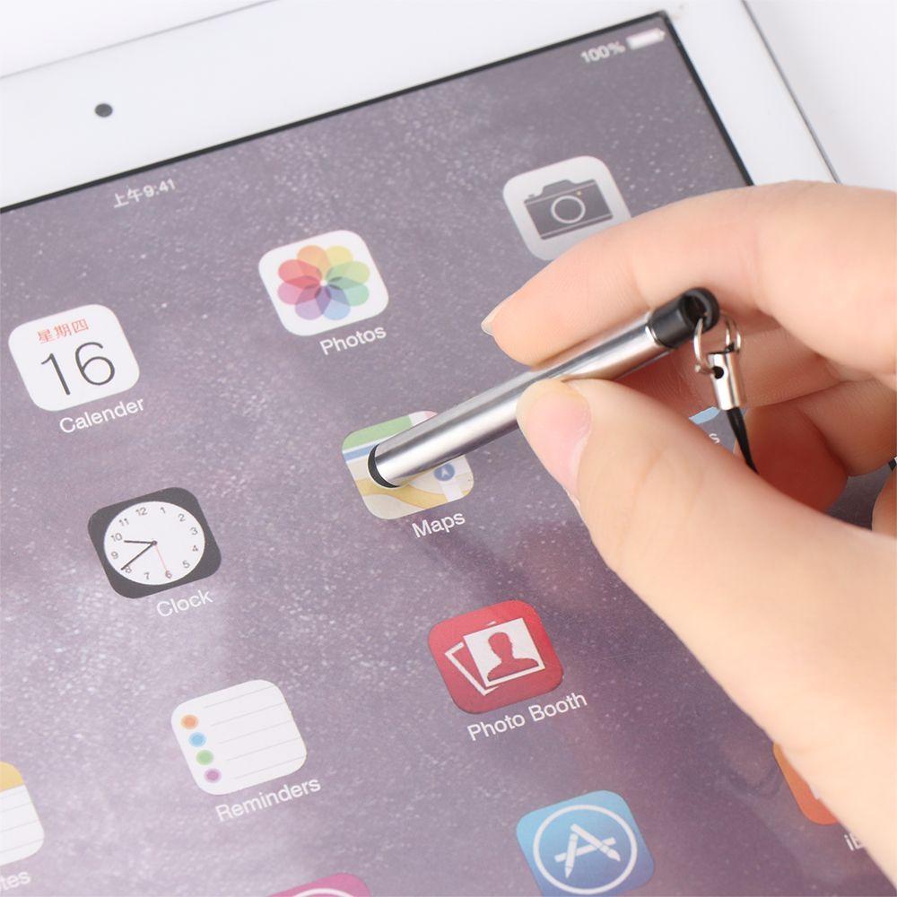 1PC Pendant Smart Phone iPad Retractable Touch Screen Telescopic Rod Stylus Pens Capacitive Pen