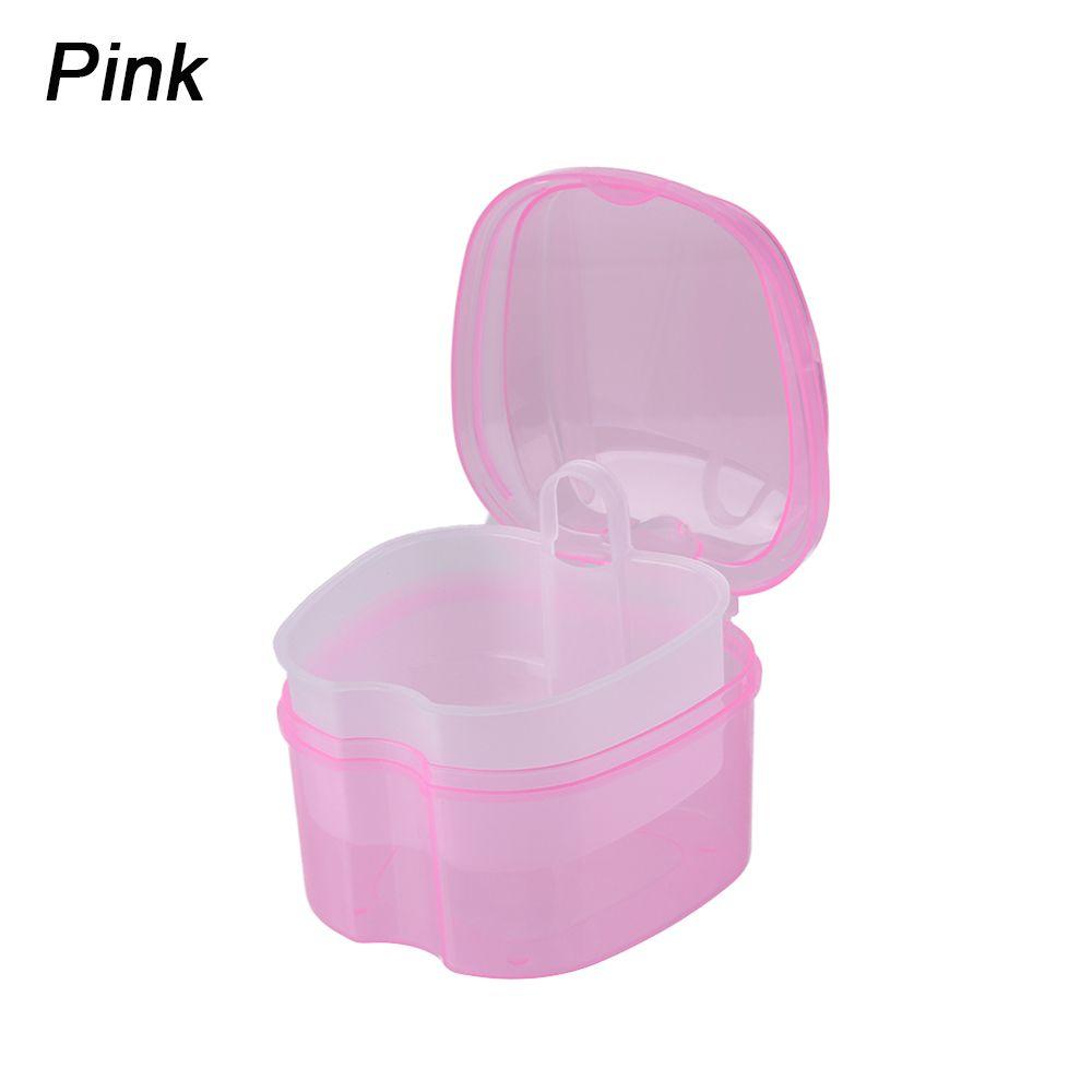 Контейнер для хранения фиксаторов Корзина для полоскания полости рта Коробка для зубных протезов Футляр для продуктов здравоохранения