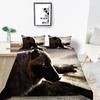 2023 New Style 3D Wolf Printed Single King Size Luxury Duvet Cover Set with Bedding Pillow Home Textiles Duvet Cover Sets
