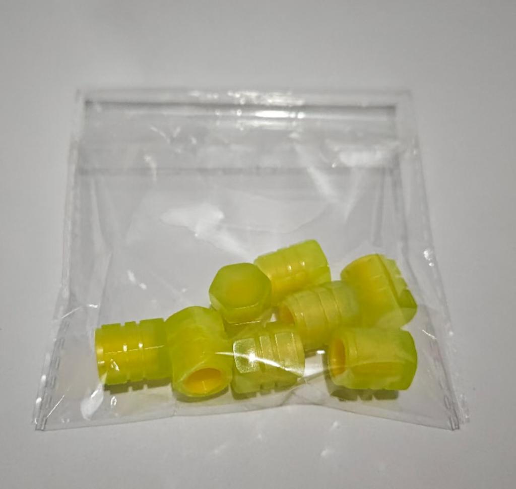 8Pcs Cool Long-Lasting Luminous Tire Valve Caps - Fluorescent Multi-Color Stem Covers for Cars, Suvs & Bikes | Universal Durable
