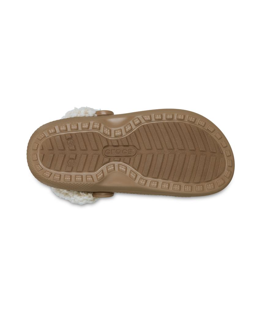 Классические клоги Crocs на флисовой подкладке (Флисовый ремешок) - Сепия / 211396-2Ey