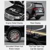 1:18 Сплав Литой Land Cruiser LC300 Модели Игрушки Машины 6 Открывающихся Дверей Внедорожник со Светом Музыкой Инерционные Машинки Подарки для Малышей Детей