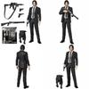 Authentic Style Medicom Toy Mafex 085 John Wick Chapter 2 Action Figure In Compact 16cm Size With Fine Workmanship