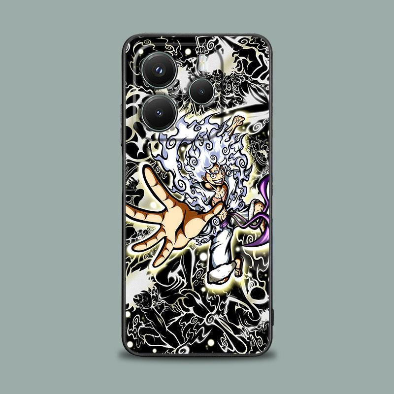 One Luffy Pieces Yamato Cartoon Case For Xiaomi Redmi Note 15 14 13 12 11 10 Pro Plus 5G For Redmi 15 C 14C 13C 12C Phone Cover