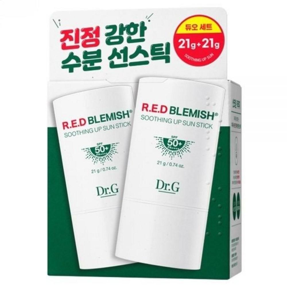 Солнцезащитный стик Dr.G Red Blemish Soothing Up Sun Stick Duo 2P SPF50 PA 42 г