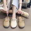 Плоская подошва мягкая подошва сумка голова полушлепанцы женские для улицы 2025 новые весенне-летние прохладные шлепанцы Мэри Джейн нежные вечерние туфли