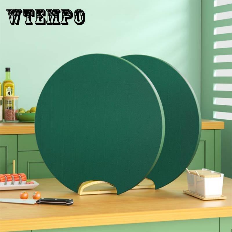 High-value Chopping Household Antibacterial and Mildew-proof Thickened Board PE Chopping Cutting Board Rolling Knife Board Kitchen Ornaments