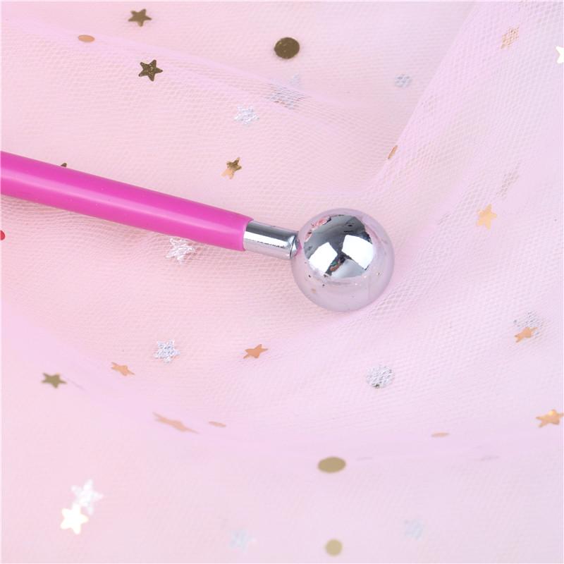 4 шт. ручка для украшения торта из помадки, металлический шар, цветы, инструменты для моделирования сахарных ремесел