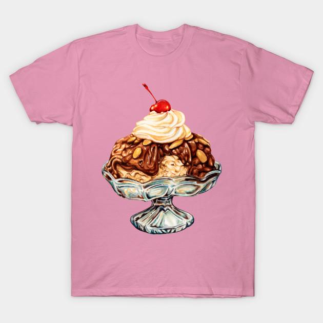 Футболка женская с принтом мороженого и сандэ Harajuku Kawaii футболка летняя женская футболка с коротким рукавом топ футболка