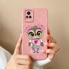 Чехол для Vivo V17 V20 S19 Y75 S16 Y77 Забавный мультяшный узор с кошкой Чехлы для телефона Защитная пленка на экран Мягкий силикон Противоскользящая защита для Vivo Бампер