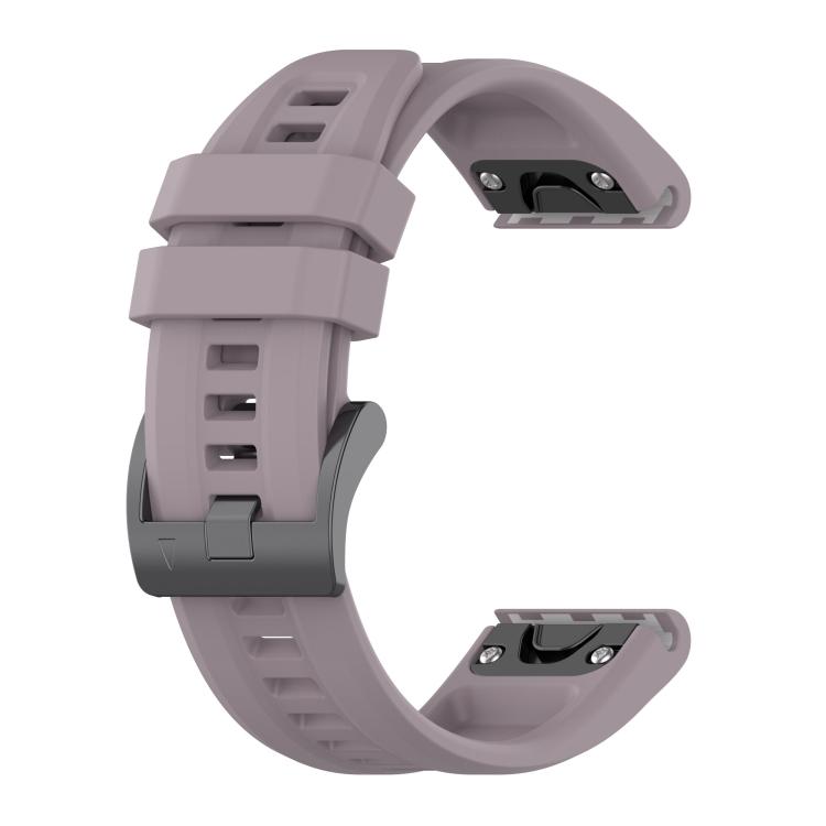 Силиконовый спортивный ремешок для часов Garmin Fenix 7X 26 мм, однотонный