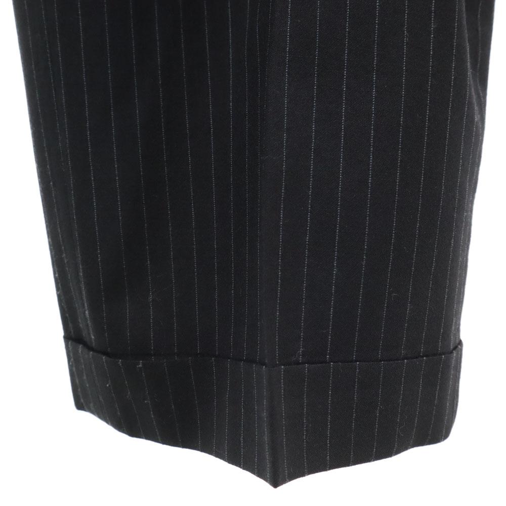 Костюм в полоску Polo by Ralph Lauren Сделано в Испании Комплект 40 Угольно-черный Мужской Б/у