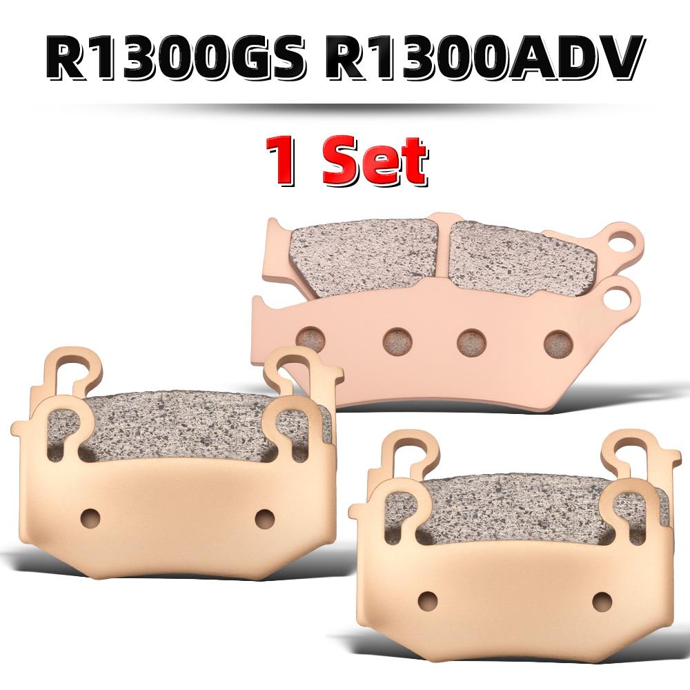 MRRANGT Motorcycle Metal sintered Front Rear Brake Pads Set For BMW R1300GS R1300ADV R1200GS RT Adventure R1250R SE LE RLY GAS