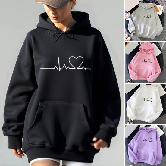 Women's Oversized Hoodies Casual Drawstring Hooded Sweatshirts Long Sleeve Pullover Top Fall Outfits