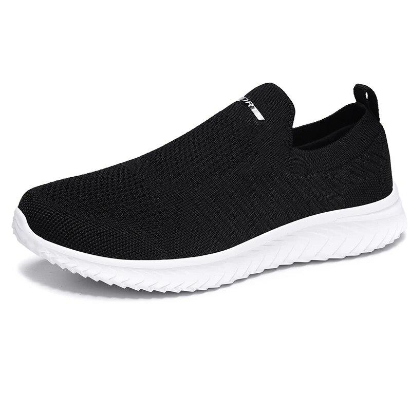 Men Vulcanize Shoes Mesh Men Shoes Lightweight Comfortable Men's Sneakers Fashion Slip On Flats Shoes Male Loafers