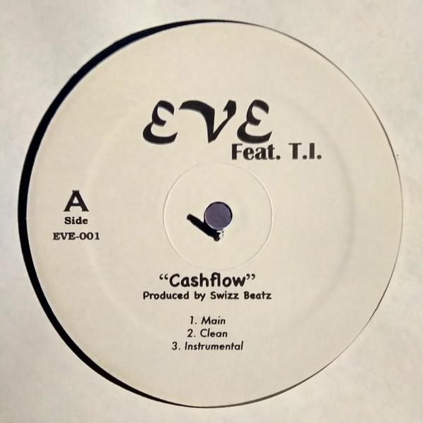 12-дюймовая пластинка EVE T.I. Денежный поток EVE001 Everloving 2007 Япония Рэп Хип-Хоп R&B Б/У