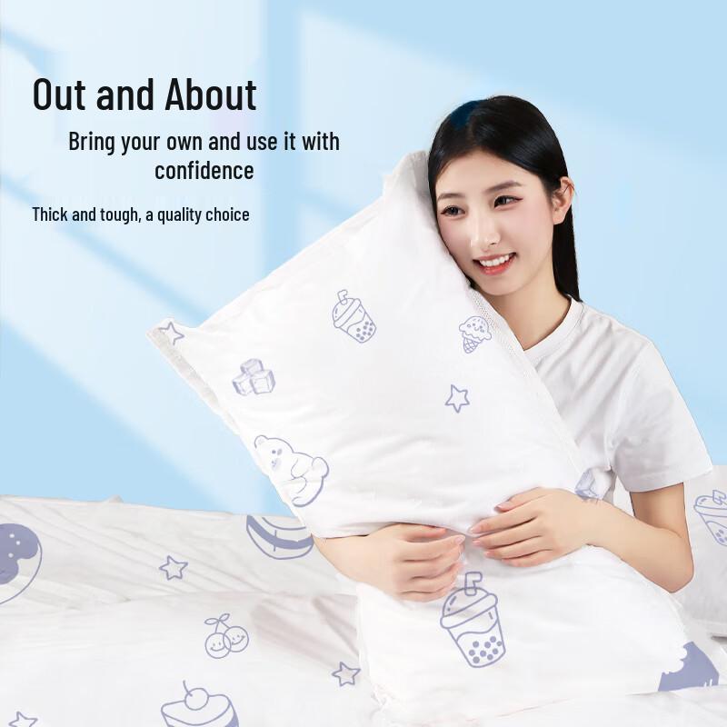 Одноразовый комплект постельного белья для путешествий