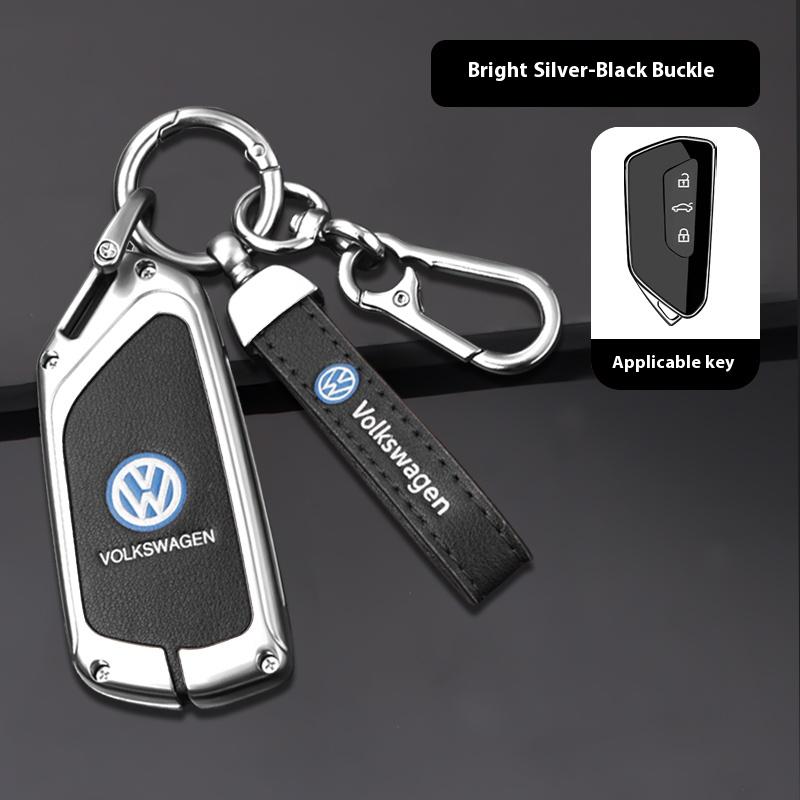 Для Volkswagen VW GTD Magotan Golf 8 MK8 ID.3 ID.4 ID.6 Аксессуар Автомобильный Чехол для ключа из ТПУ и цинкового сплава Сумка Брелок для ключей автомобиля Металлический корпус ключа