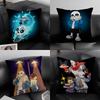 Игровой чехол для подушки U-Undertale Диван Короткий плюш Двусторонний HD-печать Комната Домашний офис Подарок Чехол для подушки