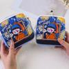 Zipper Sanitary Pad Pouch Cartoon Girls Mini Cosmetic Bags  for Lipstick Key Earphone Data Cables