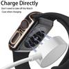 Чехол для Apple Watch 45мм 41мм 44мм 40мм 42мм аксессуары Защитное стекло для экрана iWatch series 9 7 8 5 6 SE 3 4