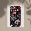 Чехол для телефона E-Emily The Strange для Apple iPhone 15,14,13,12,11,XS,XR,X,8,7,Pro,Max,Plus,mini Силиконовый Черный Чехол