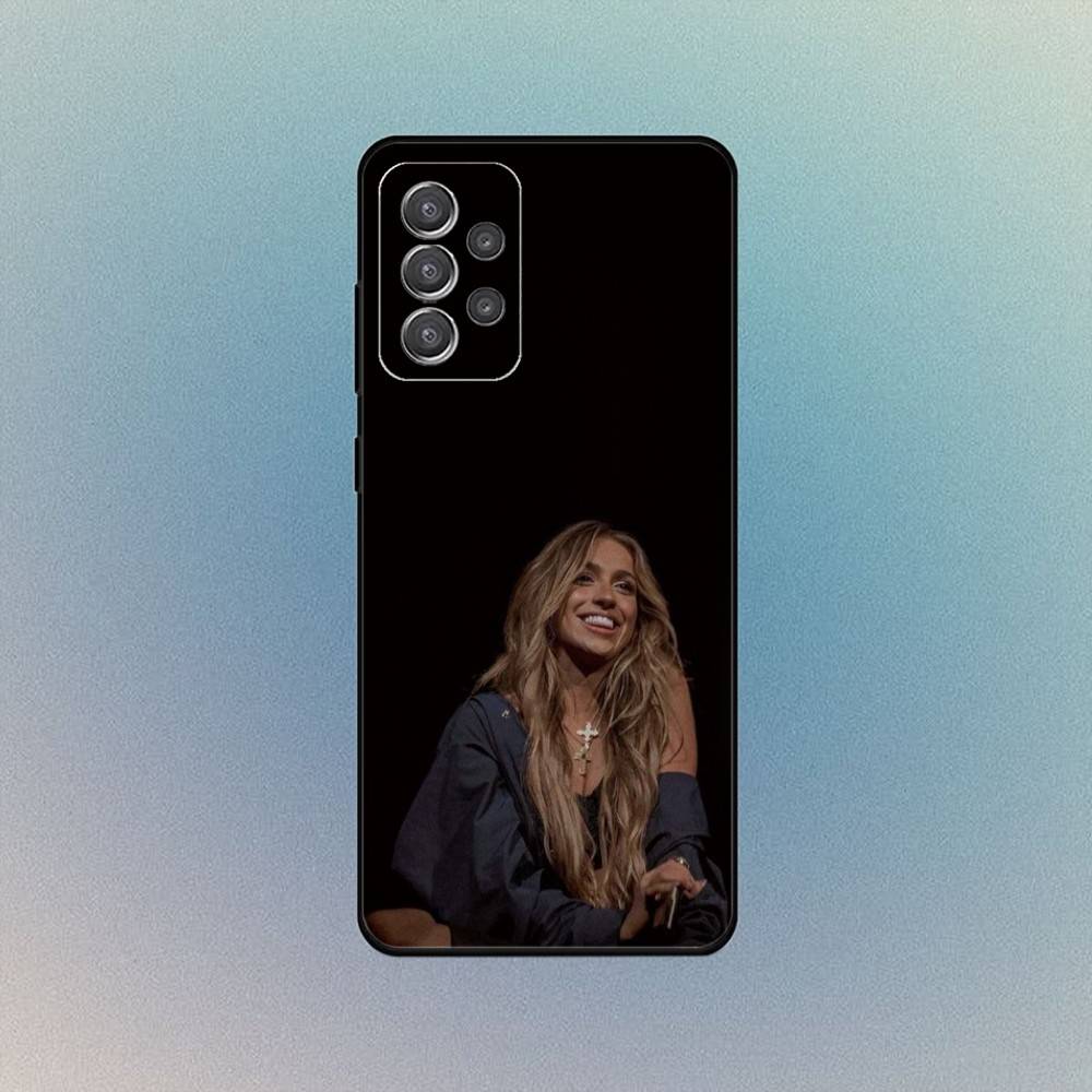 Singer T-Tate McRae Phone Case For Samsung S25,S24,S21,S22,S23,S30,Ultra,S20,Plus,Fe,Lite,Note,10,9,5G Black Cover