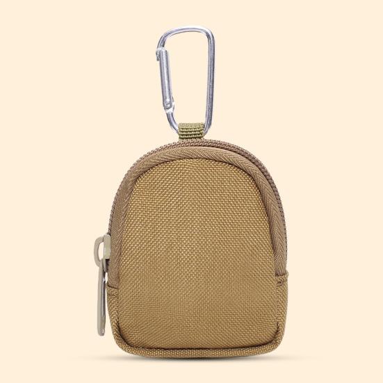 Универсальный открытый держатель для ключей на молнии, устойчивый к царапинам и разрыву