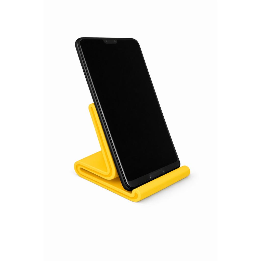 Yellow phone stand desk stand smartphone holder