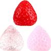 Simulation Strawberry Squeeze Toy Silicone Cartoon Fidget Toy Strawberry Pinch Toy  Practical Jokes