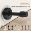 Noise Canceling Door Stopper Stainless Steel Door Holder Useful Door Crash Pad Door