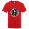 Skull Short Sleeve T Shirt Motorcycle Addict Piston  Hip Hop Cotton T-shirt Men's Shirt Cool Tees Harajuku Fashion Streetwear