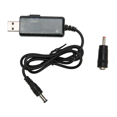 USB Повышающий кабель 5 В до 9 В 12 В Регулируемый Портативный DC USB Повышающий шнур с наконечником разъема 3,5 x 1,35 мм для вентилятора, стола