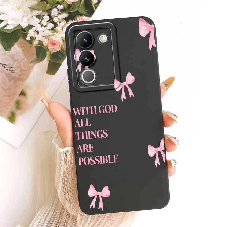 For vivo Y200 5G Case Popular Lovely Design Silicone Back Cover For Vivo y200 Y 200 5G Phone Protection Cases Bumper