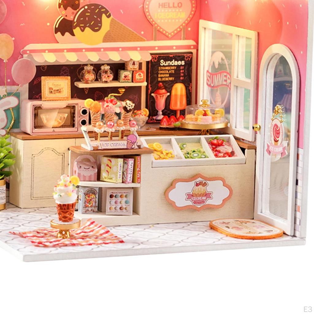 Кукольный дом DIY Комплект мебели Ремесла Украшения Модель Творческая комната Дети