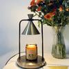 Candle Warmer Electric Wax Melt Lamp Dimmable Aromatherapy Table Lamp Candle Melting Diffuser Bedside Warmer Light