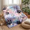 Glowing Game Controllers Theme blanket Lightweight Warm Flannel Blanket Decorative Throw Blanket for Home Decoration