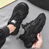 Fashion New Men's Thick Sole Platform Sneakers Spring Casual Running Breathable Lightweight Shoe Trendy Height Increase Athletic for Men
