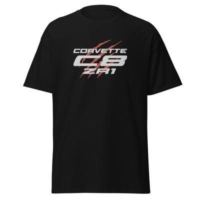 Премиальная футболка для фанатов автомобиля Chevrolet Corvette C8 ZR1, подарок на день рождения