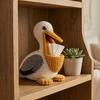 Набор для изготовления салфетницы с животными из бисера DIY, Маленький 3D набор для рукоделия с животными из бисера, Набор для бисероплетения с кенгуру, слоном, пеликаном для взрослых, начинающих, для дома, офиса