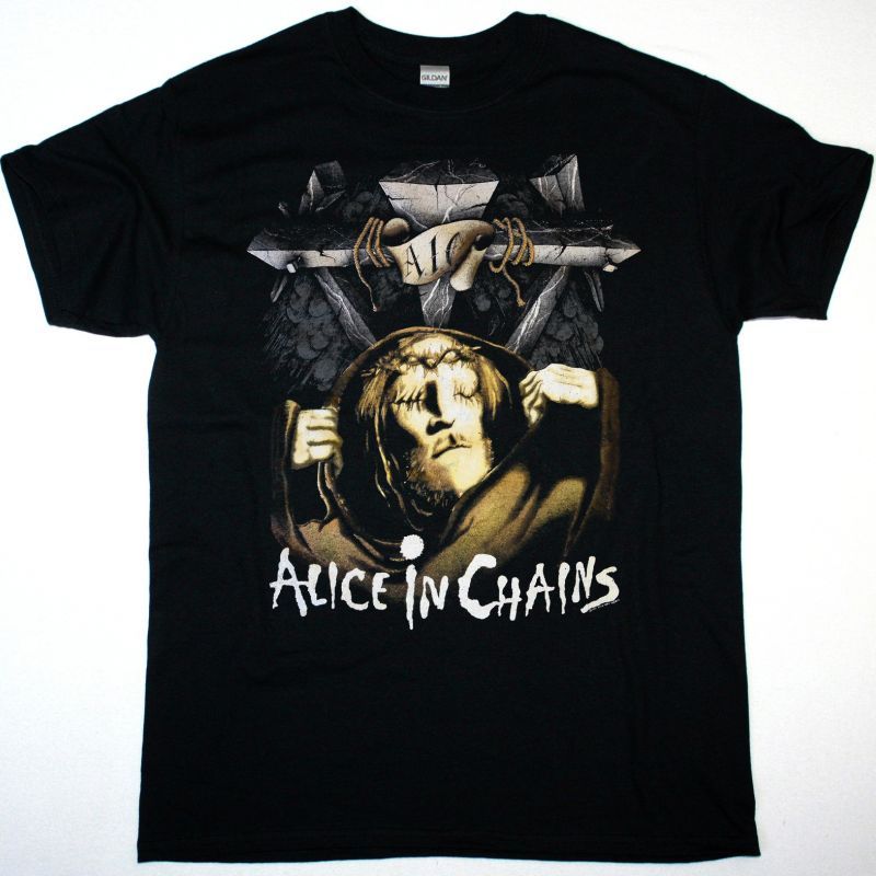 Alice In Chains album graphic unisex 100Cotton shirt 2026 Summer New Unisexs Y2k vintage rock style fashion streetwear Tshirt