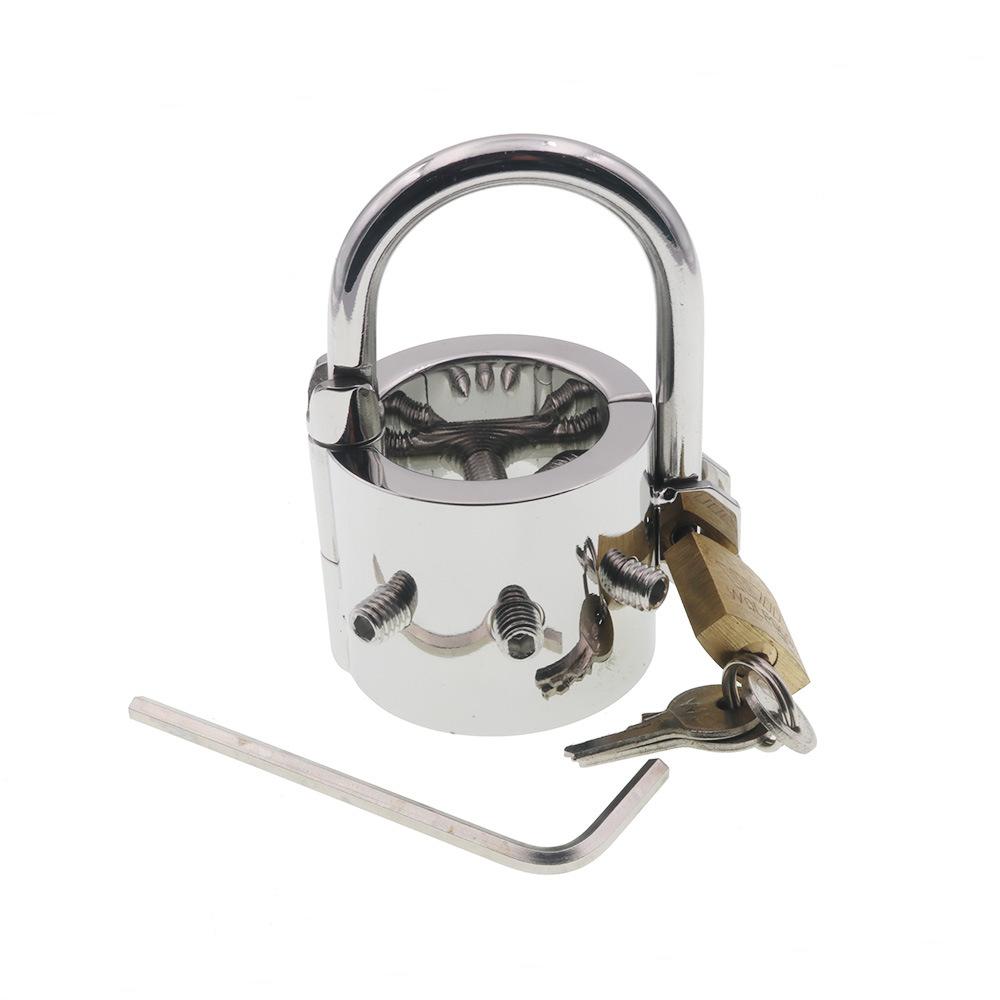 Подвеска из нержавеющей стали для мошонки, тяжелая двойная физическая растяжка, сжатие яйца, непирсинг, альтернативная тренировка