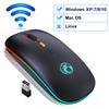 Wireless Mouse Bluetooth Mouse Wireless Computer Mouse Rgb Rechargeable Ergonomic Led Backlit Mause Silent Mice For Laptop Pc