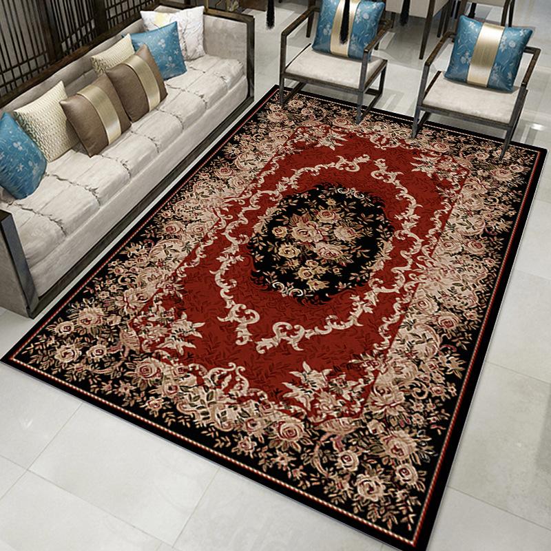 Ковер для спальни в этническом стиле Европейский Богемный ковер для гостиной под диван Большая площадь Моющийся