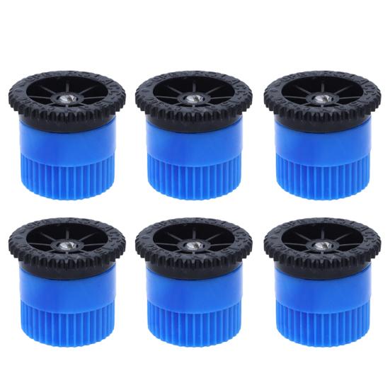 6 шт. Насадки с переменным углом дуги Головки дождевателей с регулируемым радиусом Выдвижная насадка дождевателя Регулируемый угол 0-360 градусов Полный круг