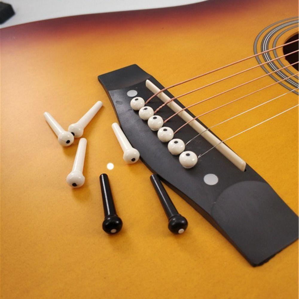 Strings Fixed Cone Guitar Strings Nail Guitar Pegs Guitar Bridge Pins Pegs Extractor Guitar Set