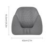 Lumbar Support Pillow For Car Memory Foam Breathable Cushion Back Cushion For Body Rest Long Sitting Driving Travel Car Airplane
