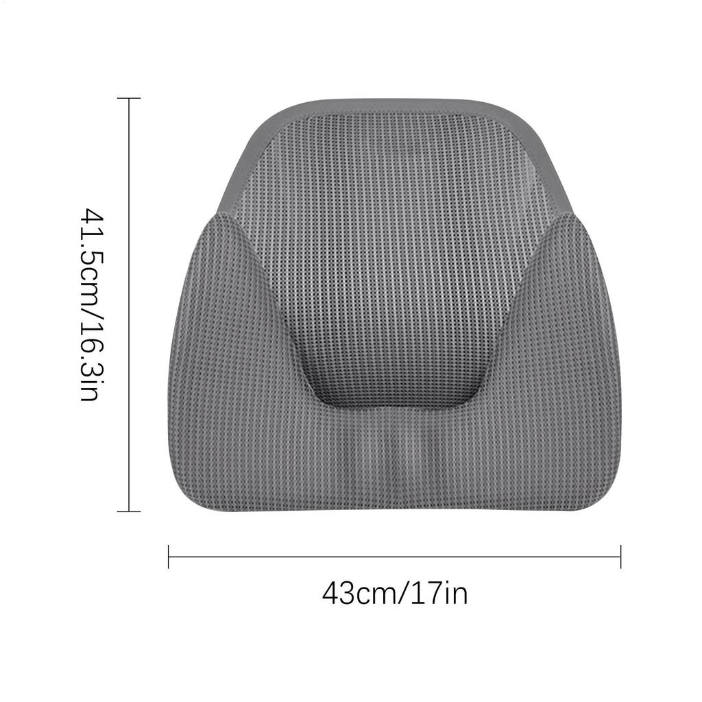Lumbar Support Pillow For Car Memory Foam Breathable Cushion Back Cushion For Body Rest Long Sitting Driving Travel Car Airplane