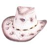 Popular European and American classic hollow western cowboy hat men's and women's vacation fashion sunshade breathable straw hat