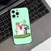 L-Lovely Oruchuban Ebichu  Phone Case For iPhone 17,16,15,14,13,12,11 Plus,Pro Max,XS,Soft Silicone Black Cover